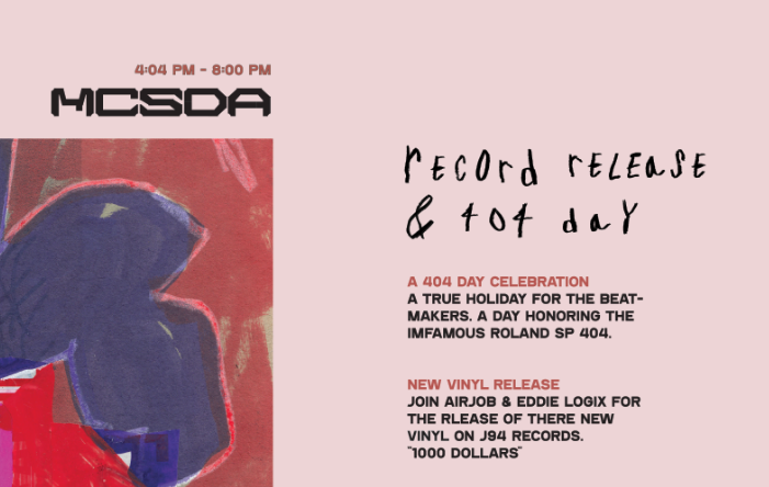 '1000 Dollars' Vinyl Release Party + 404 Day Celebration