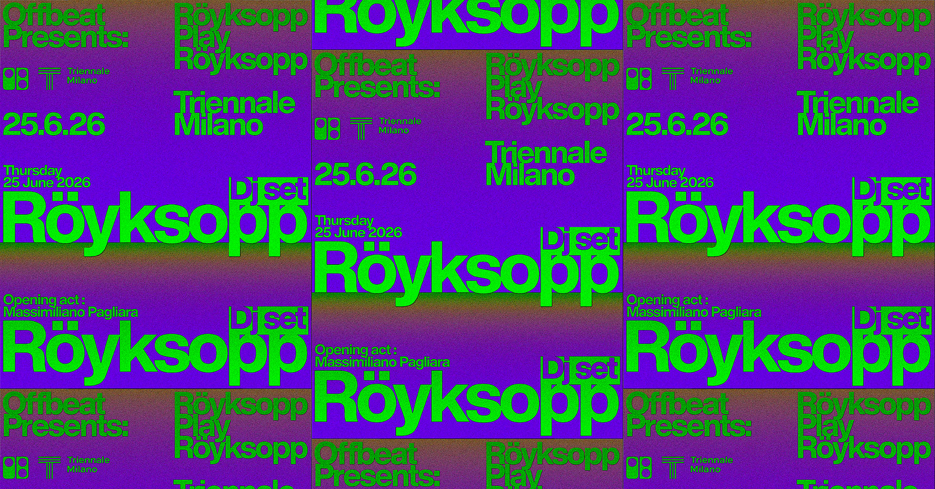 Röyksopp play Röyksopp