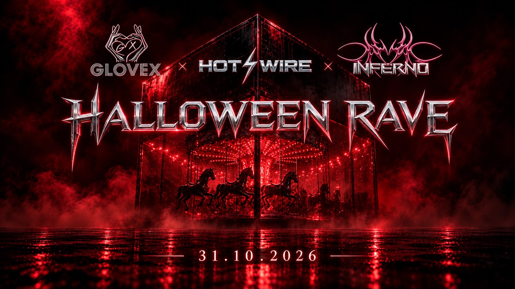 Halloween Rave // Inferno x Hotwire x Glovex