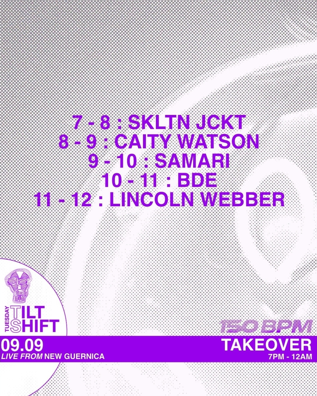 Tilt Shift Party: 909 Day! 150 BPM Takeover