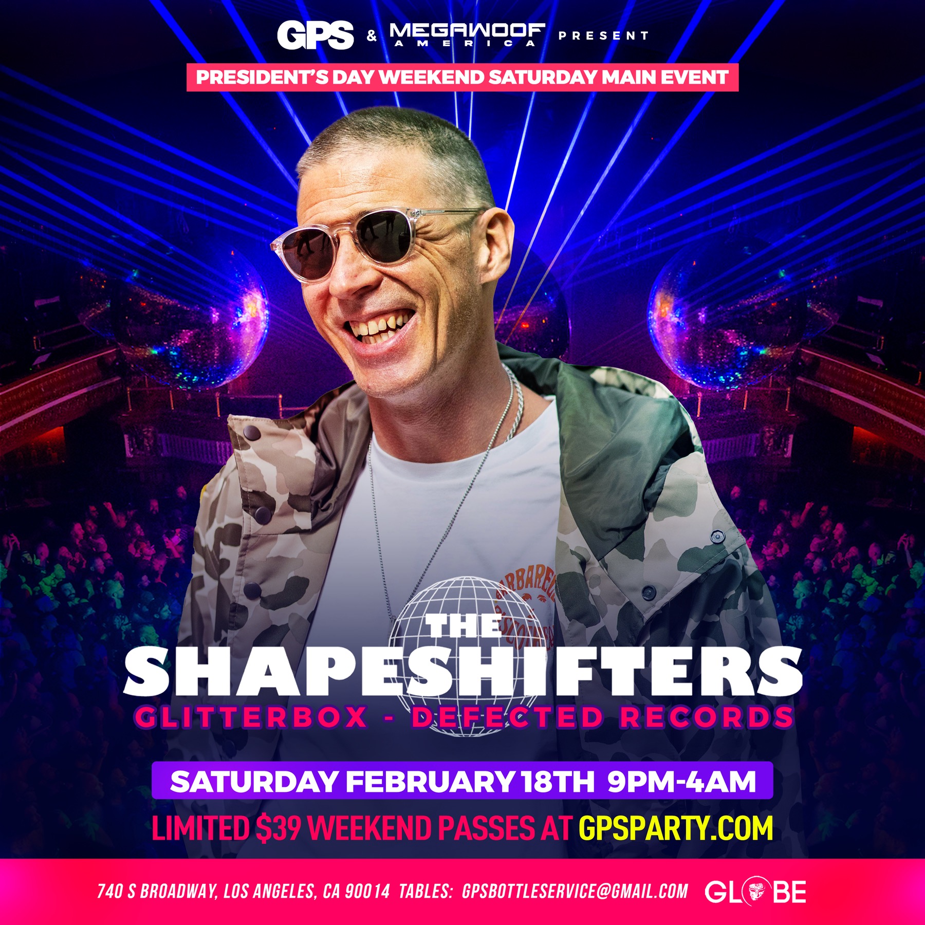 The Shapeshifters at The Globe Theatre, Los Angeles