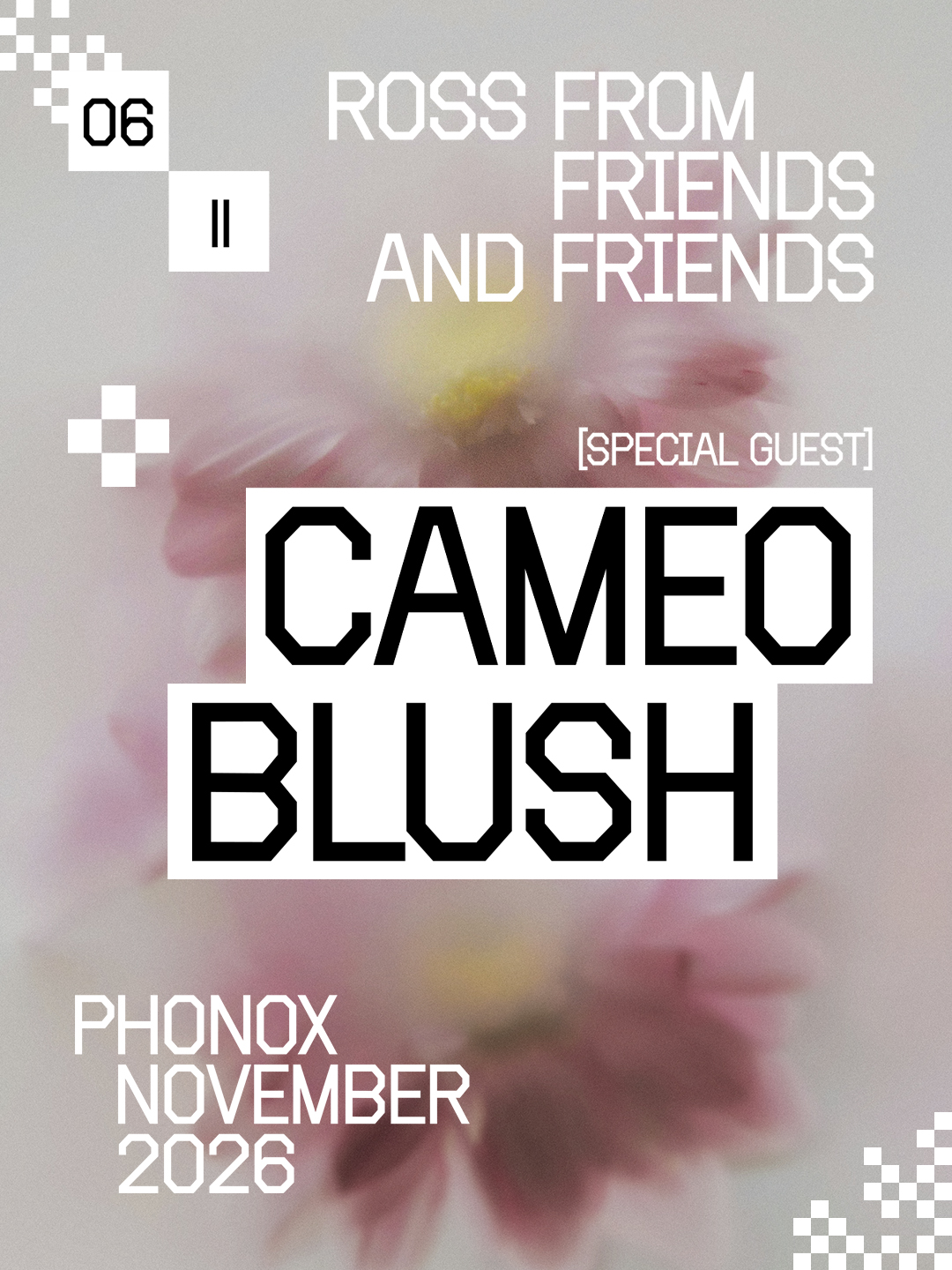 Ross From Friends & Cameo Blush: 4 Fridays at Phonox (Opening Party)