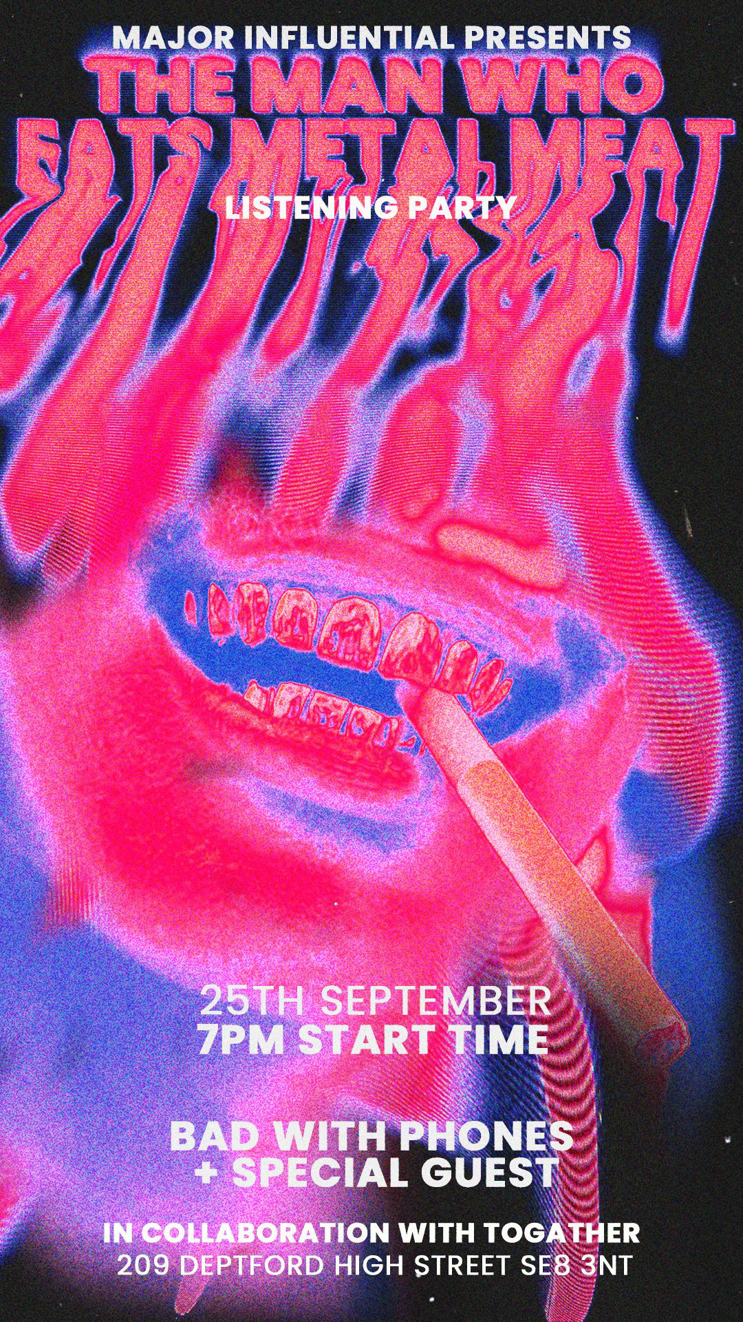 Bad With Phones listening party