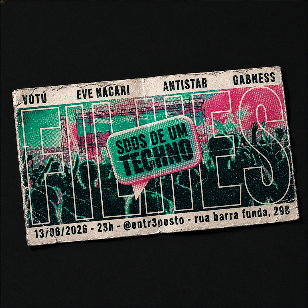 SDDS DE UM TECHNO flyer