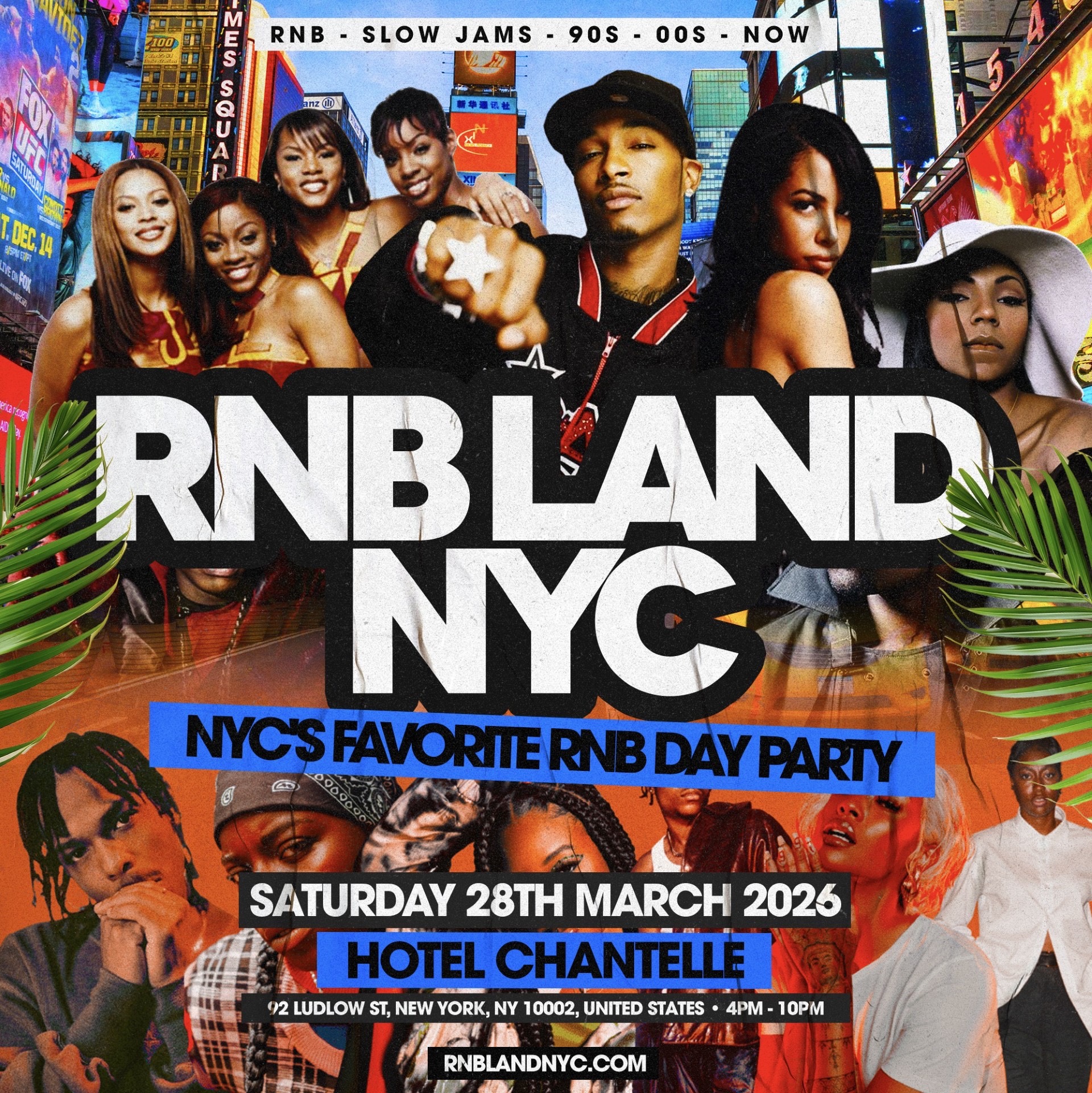 RNBLAND NYC - NYC's Biggest Summer Opening Day Party