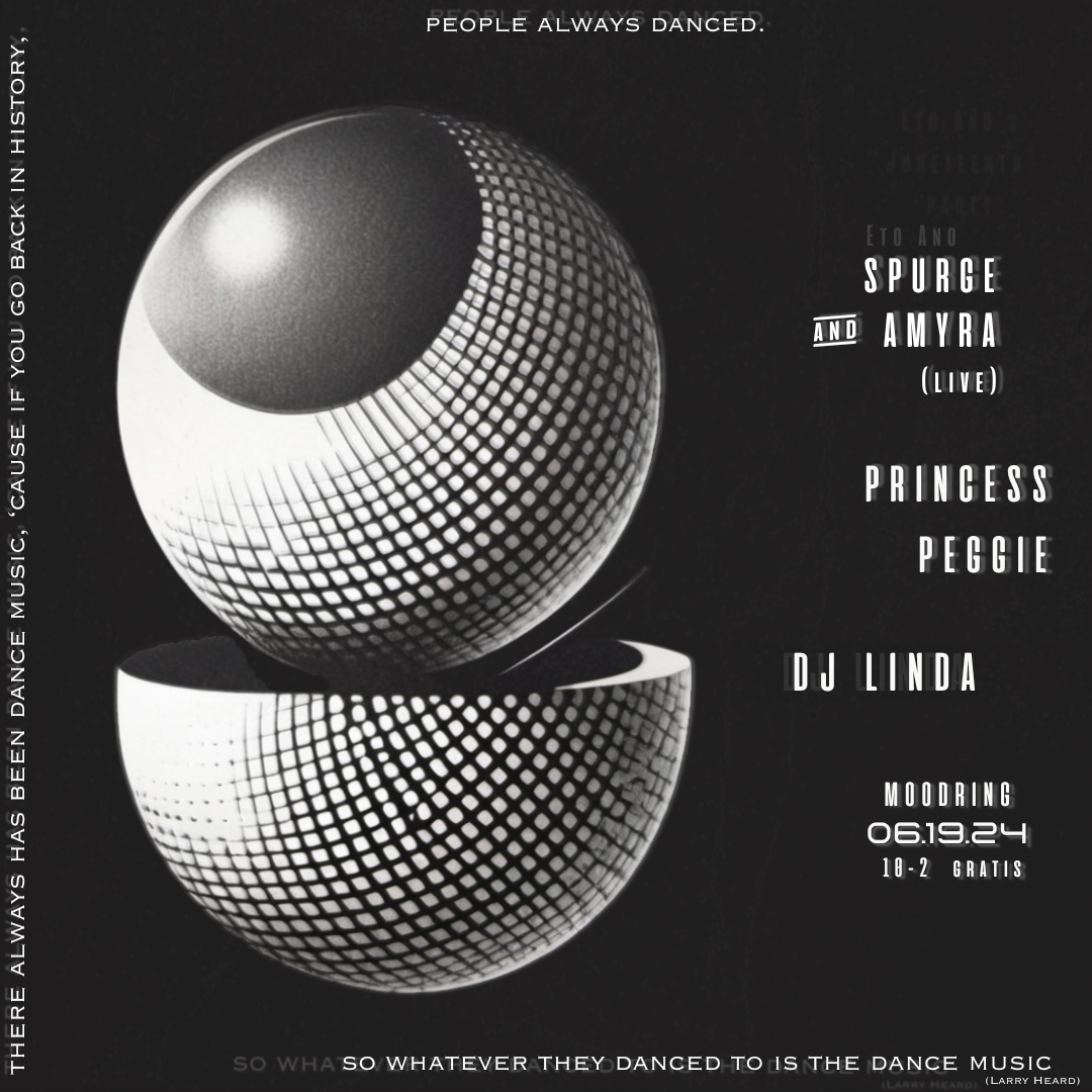 Spurge & Amyra (Live), Princess Peggie, DJ Linda at Mood Ring, New York City