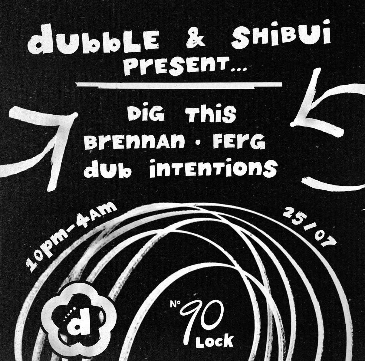 Dubble Records x SHIBUI // No90 Lock // [FREE ENTRY BEFORE 12AM]