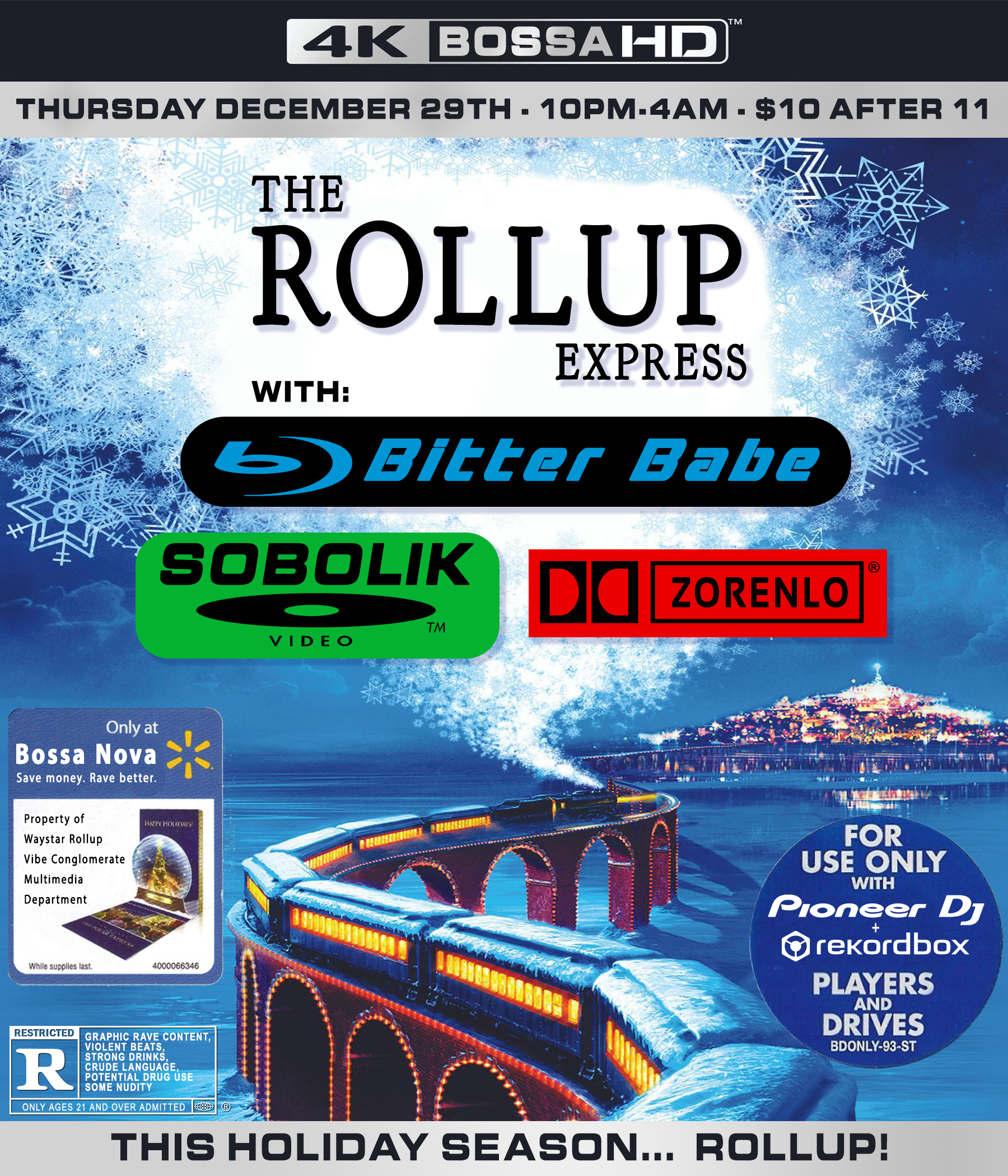 Rollup: Bitter Babe, Sobolik & zorenLo at Bossa Nova Civic Club, New York