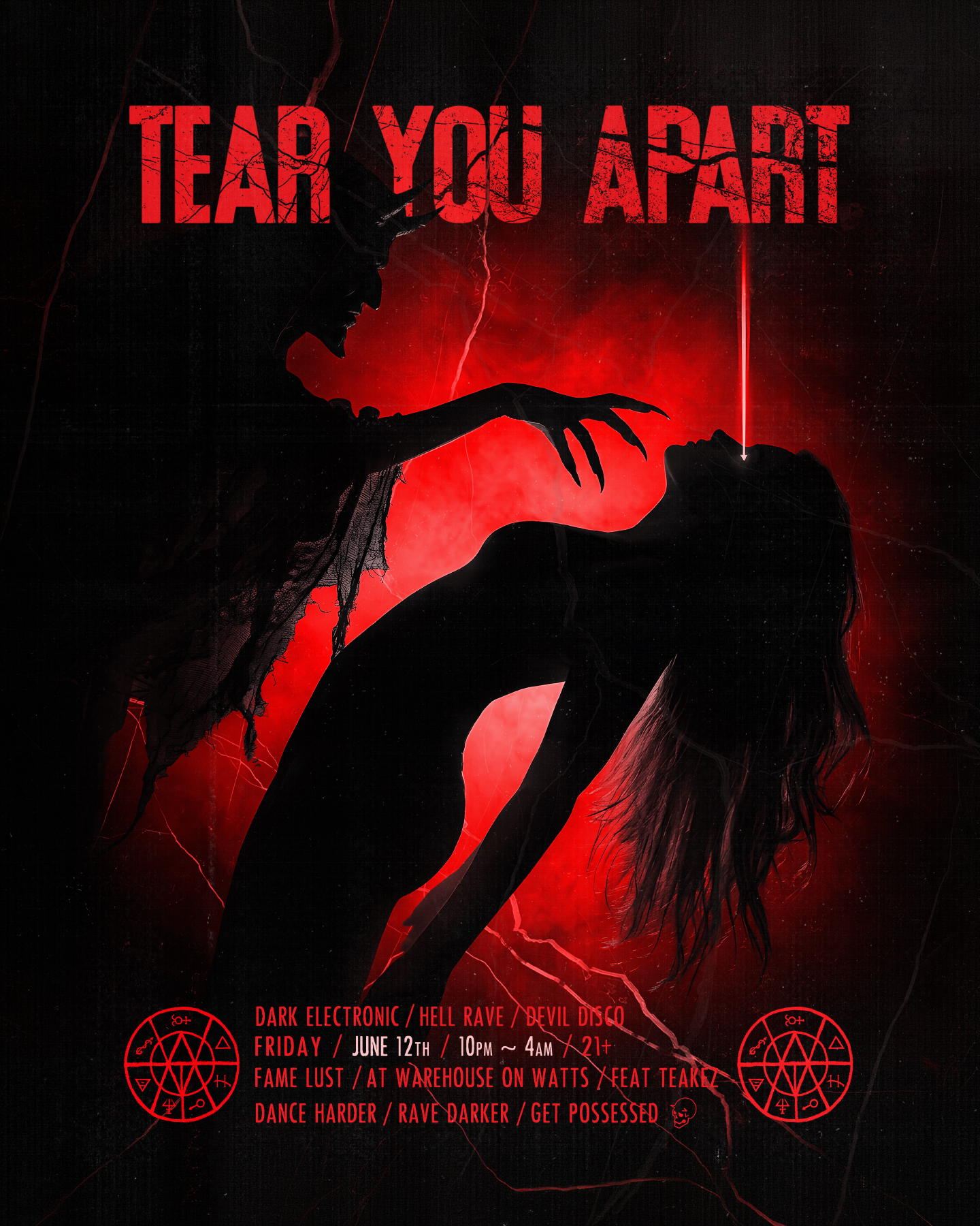 TEAR YOU APART (Dark Electronic / Hell Rave / Devil Disco)