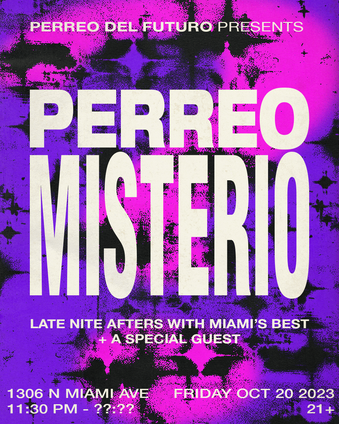 Perreo Misterio: Friday Afters with Miami's Best + A Special Guest