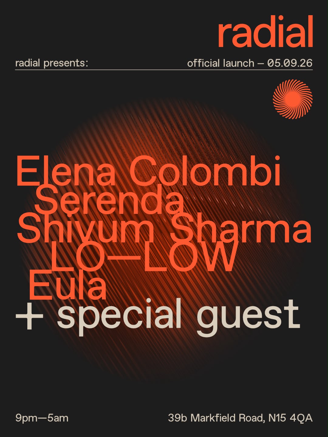 radial presents: official launch –