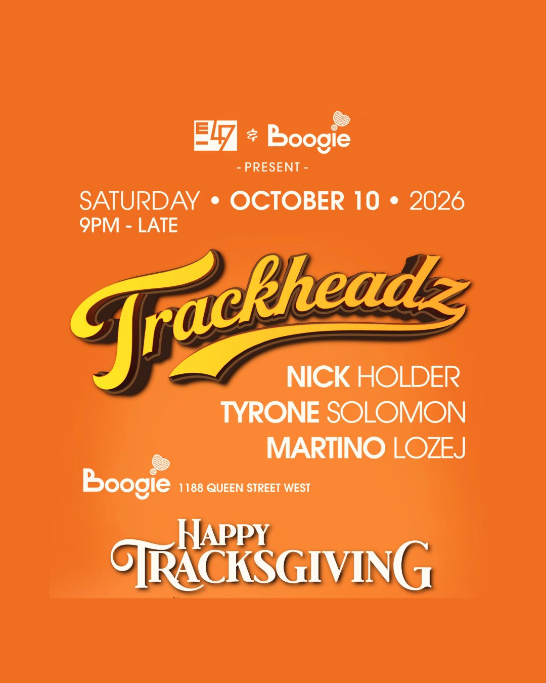 Trackheadz - Nick Holder, Tyrone Solomon & Martino Lozej