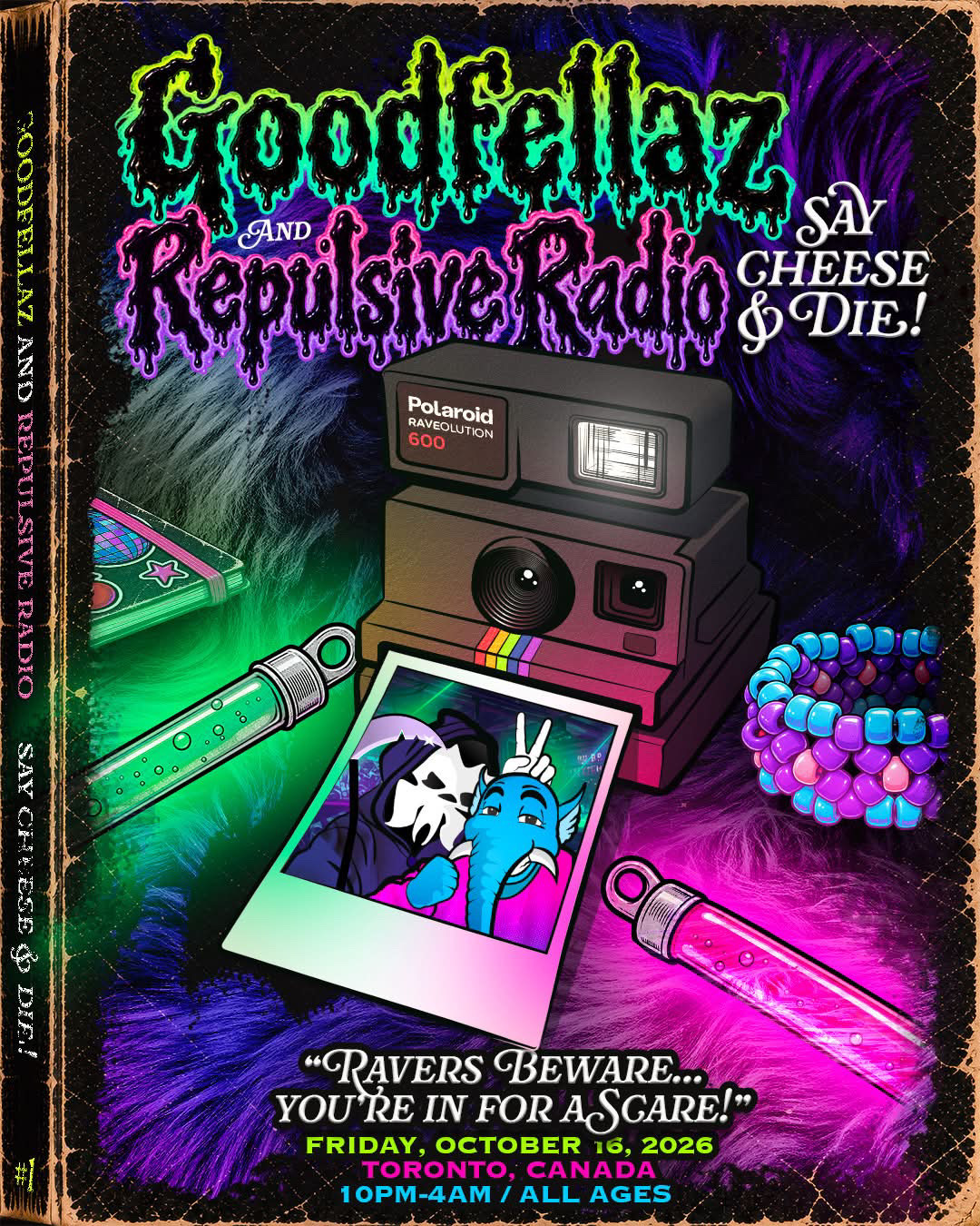 GOODFELLAZ X REPULSIVE RADIO PRESENT: SAY CHEESE & DIE