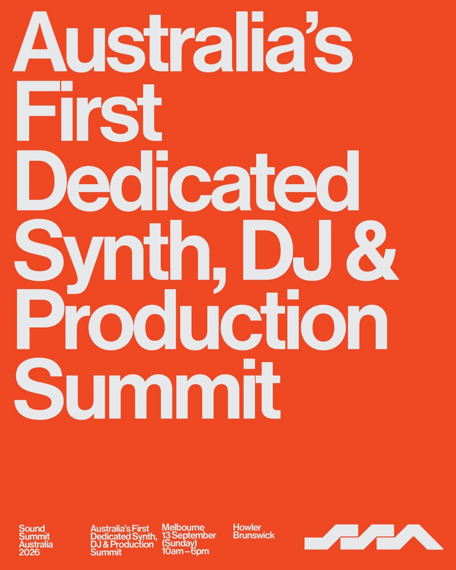 Sound Summit Australia 2026