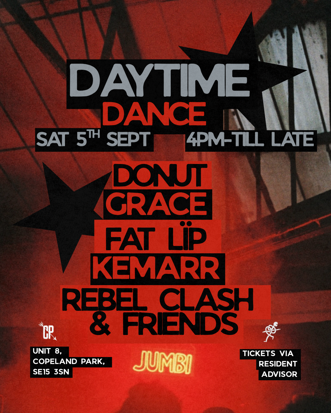 Jumbi Warehouse Weekender: The Extended Daytime Dance