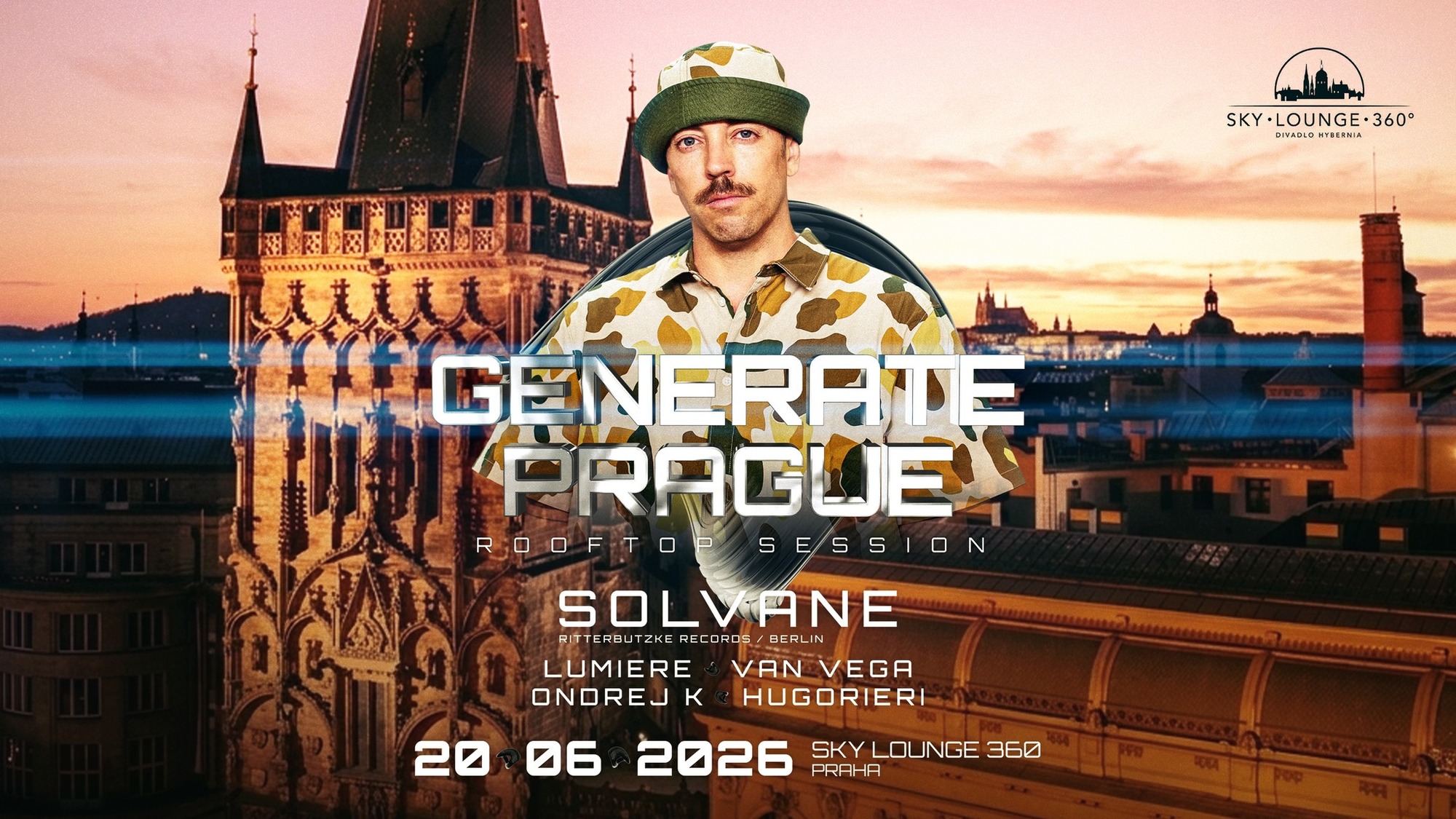 GENERATE PRAGUE w./ Solvane(Ritter Butzke Records)