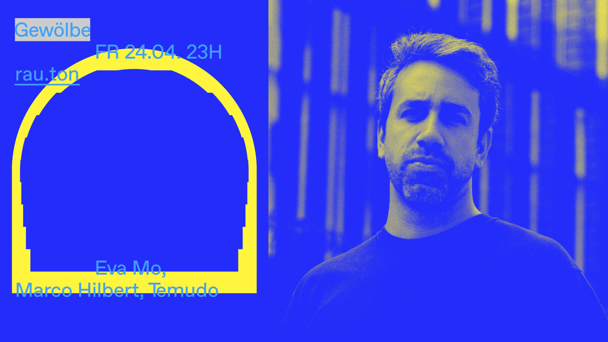rau.ton with Eva Mo, Marco Hilbert, Temudo