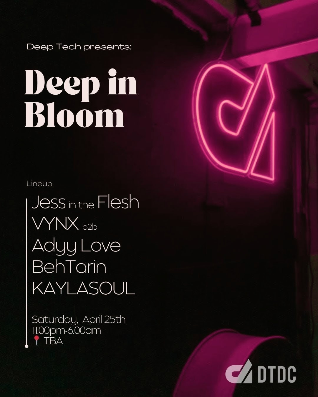Deep Tech presents: Deep In Bloom