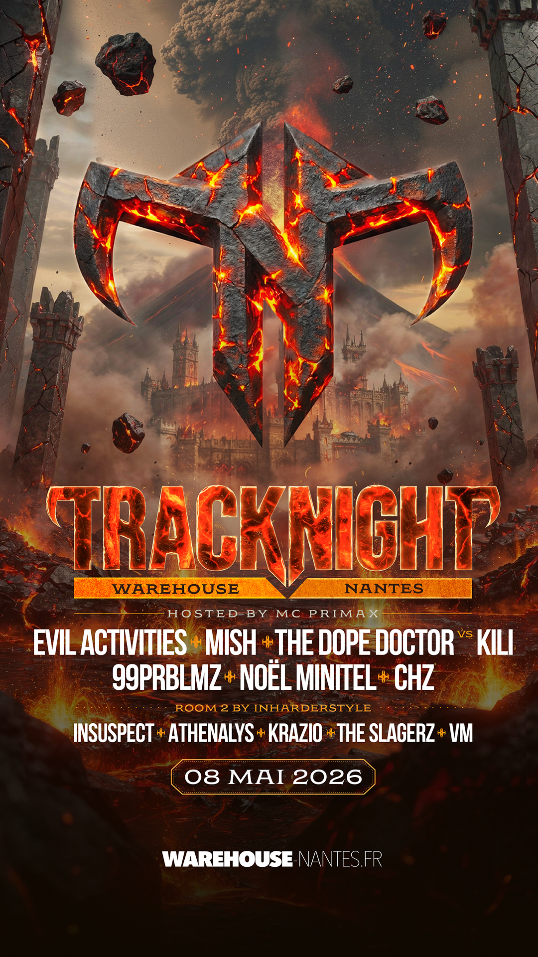 TRACKNIGHT with Evil Activities. Mish. The Dope Doctor vs Kili & More