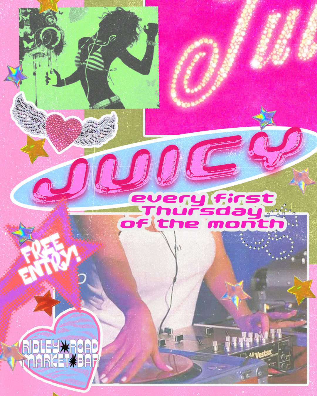 Juicy at Ridley Road Market Bar, 49 Ridley Road; London E8 2NP; United Kingdom