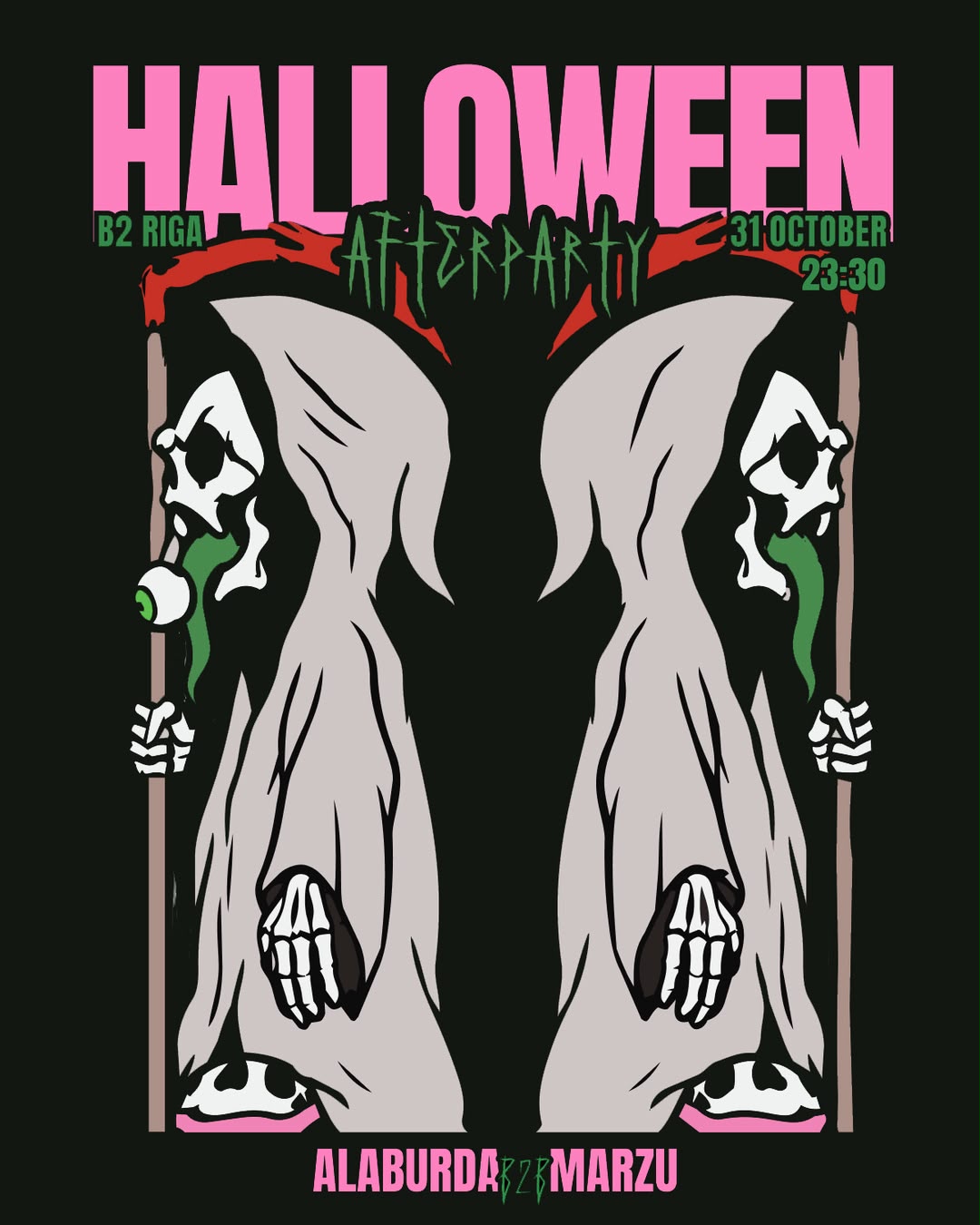 Meklēšanas rezultāta izrādes "Haloween After Party w Marzu [LT] b2b Alaburda [LT]" attels