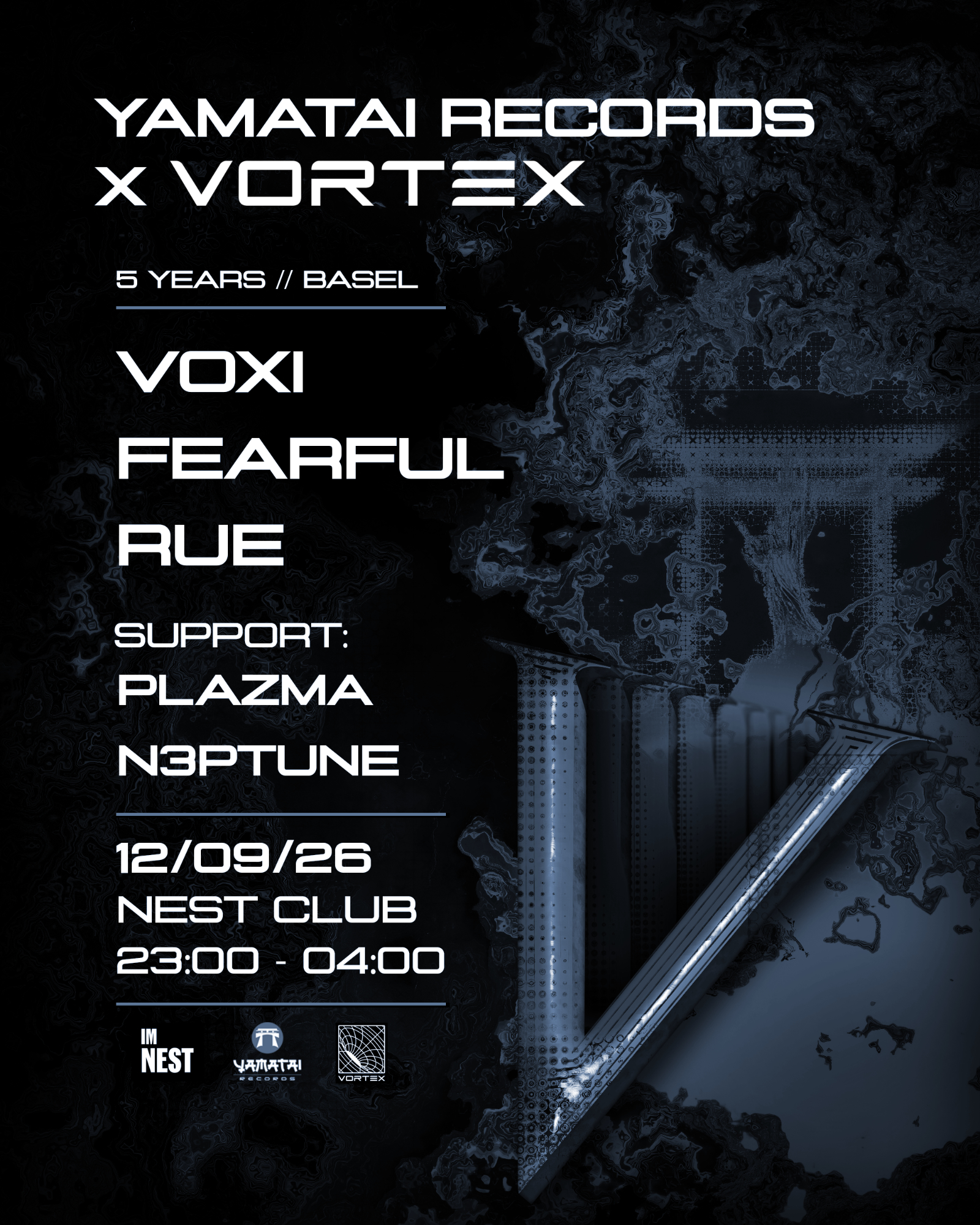 VORTEX: 5 years yamatai records