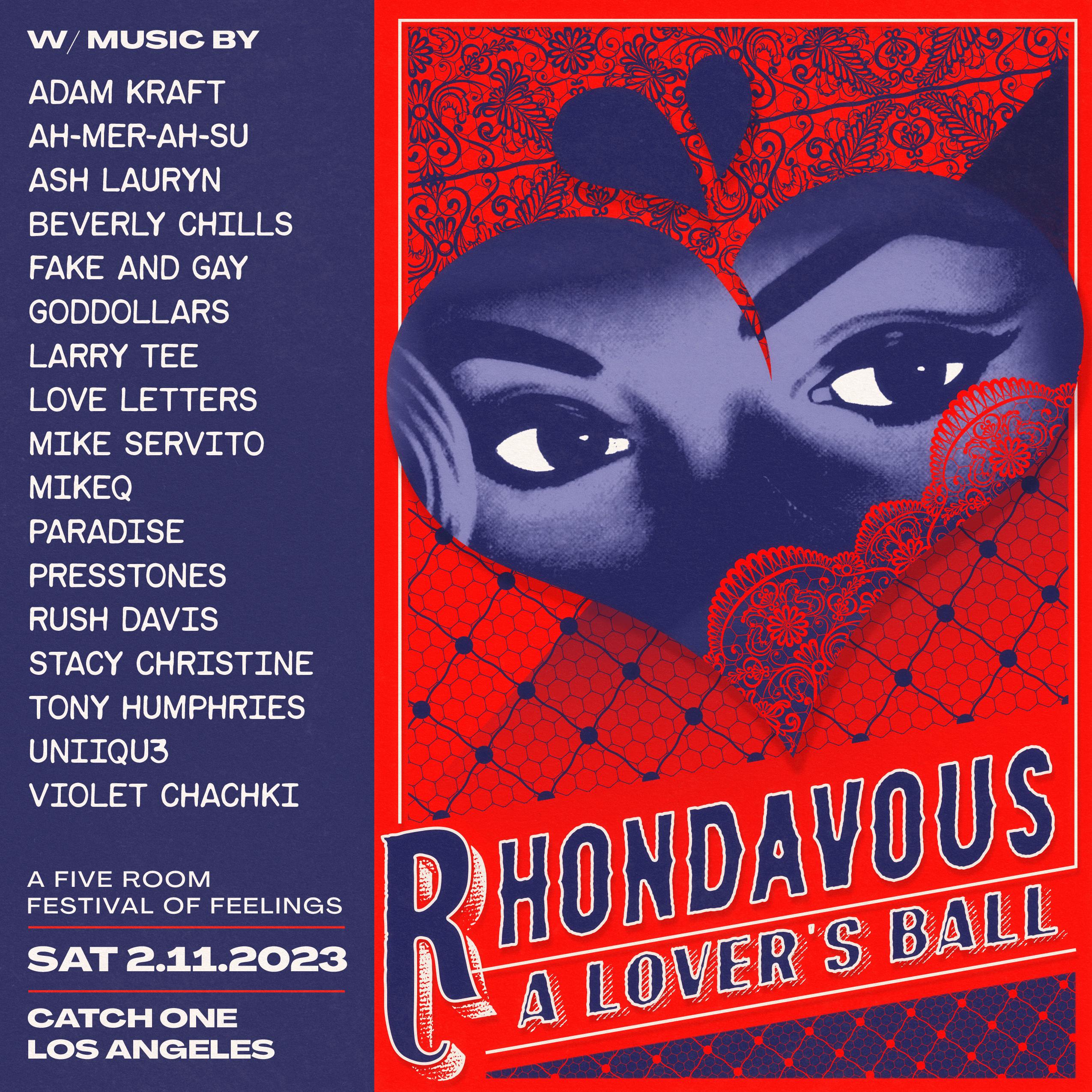 Rhondavous: A Lovers' Ball & Romance Rave at Catch One, Los Angeles