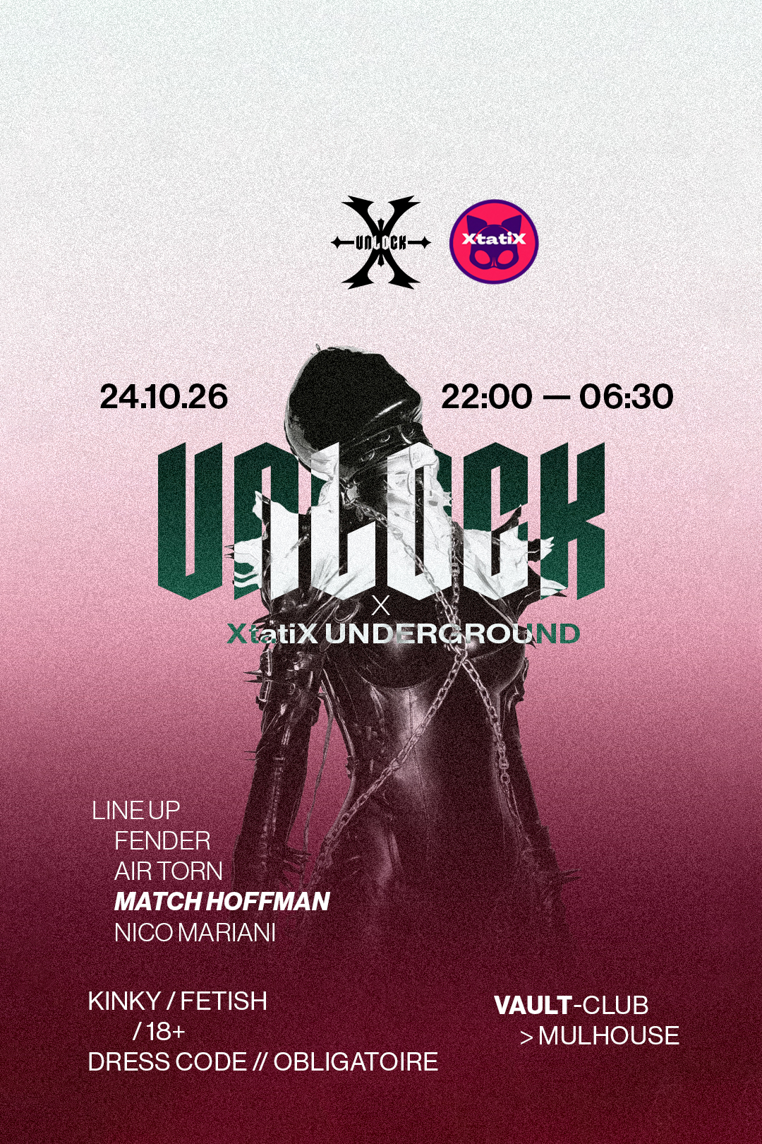 UNLOCK x XTATIX UNDERGROUND — Kinky / Fetish