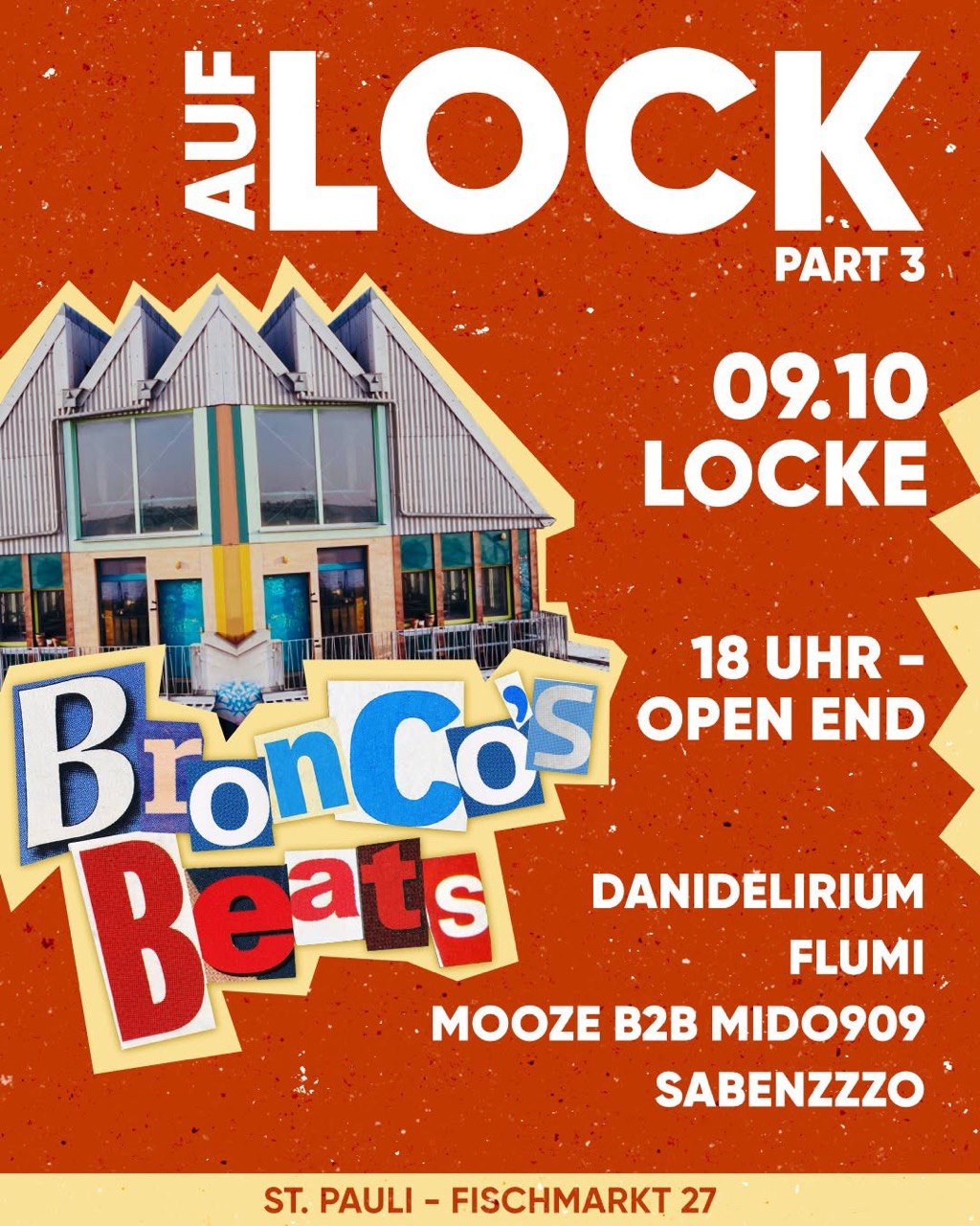Auf Lock #3 with Danidelirium, Flumi, Mooze b2b Mido909 & sabenzzzo