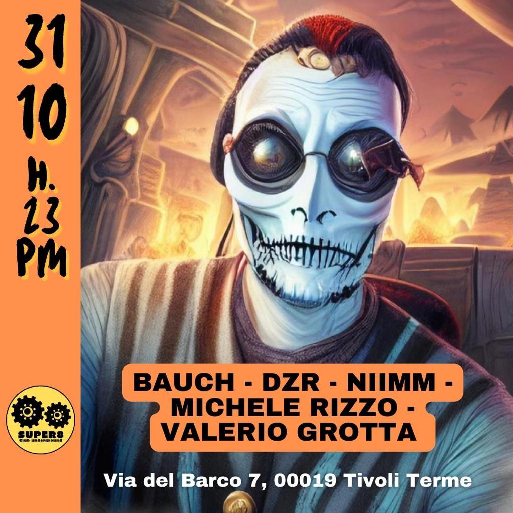 Super 8 Halloween at TBA Super 8 Club via del barco 7 00019