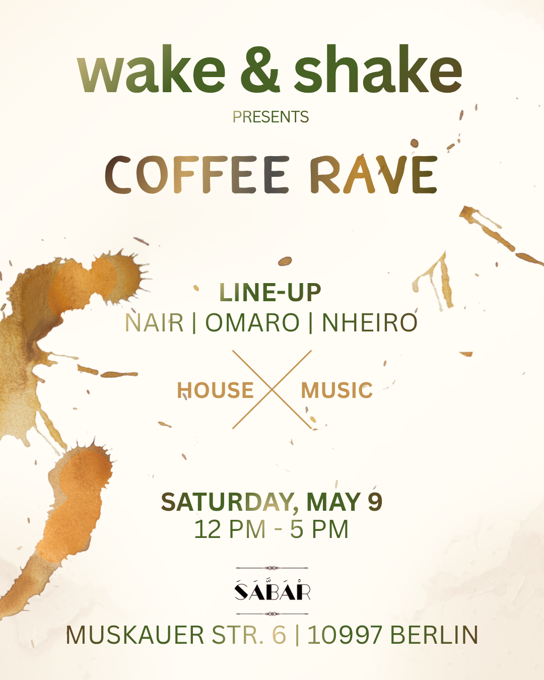 wake & shake - COFFEE RAVE BERLIN