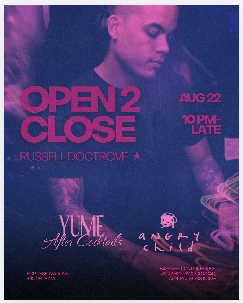 angry child x Yume presents Open 2 Close