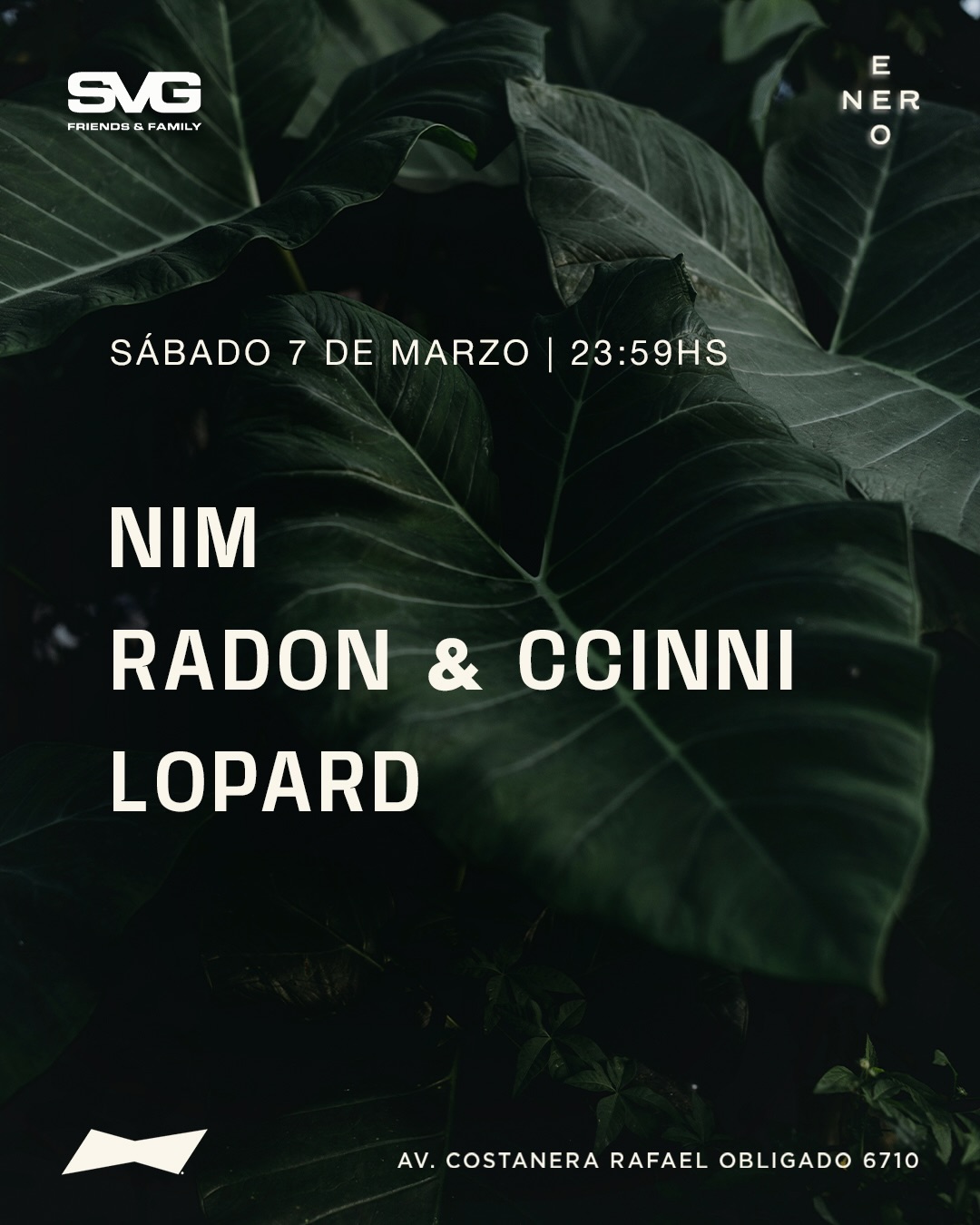 NIM & MORE ARTISTS - by SAVAGE, ENERO COSTANERA