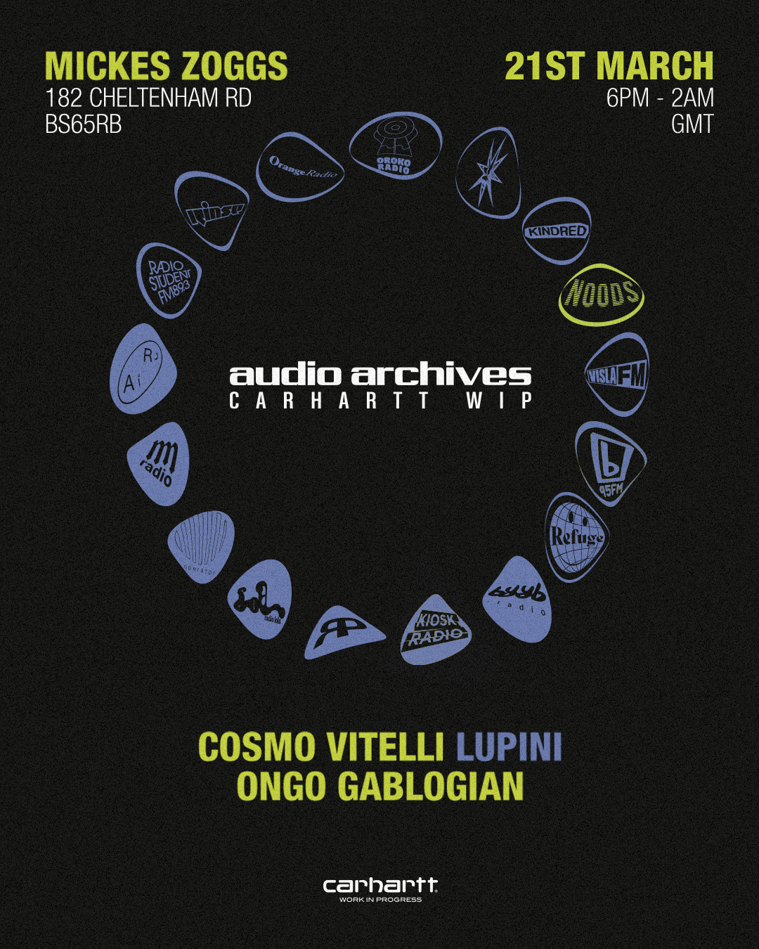 Audio Archives: ​Noods Radio x Carhartt WIP