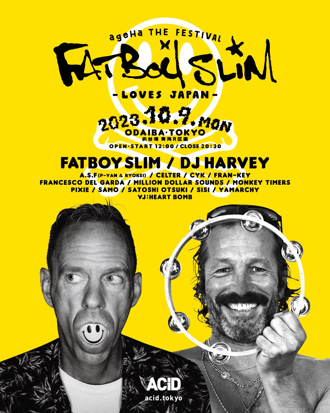 ageHa THE FESTIVAL - Fatboy Slim LOVES JAPAN at お台場青海地区r区画, Tokyo