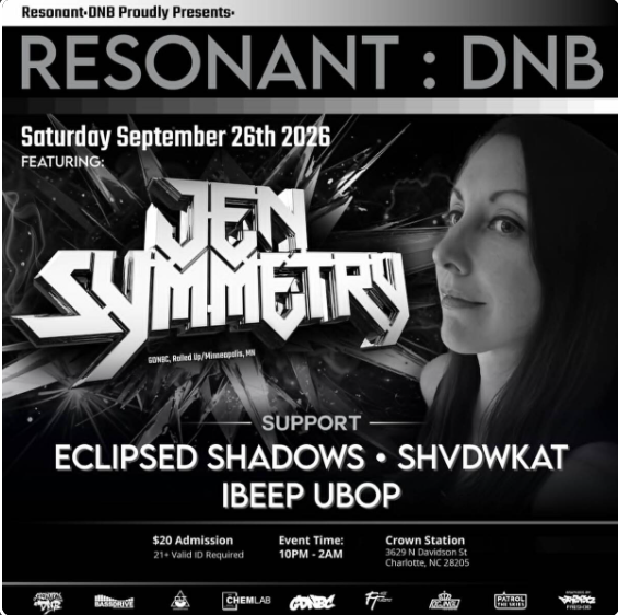 Resonant:DNB presents Jen Symmetry - 9/26