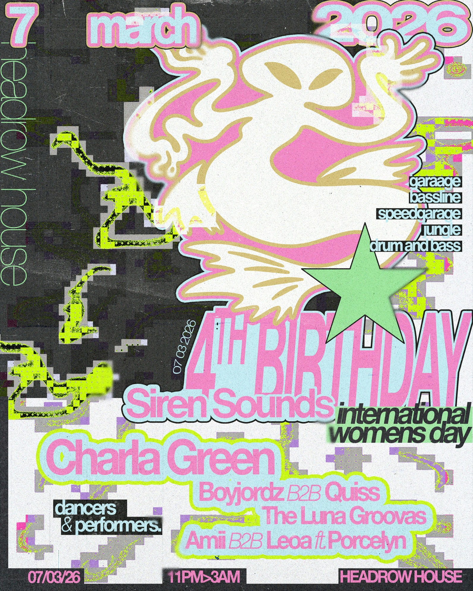 Siren Sounds 4th Birthday - IWD