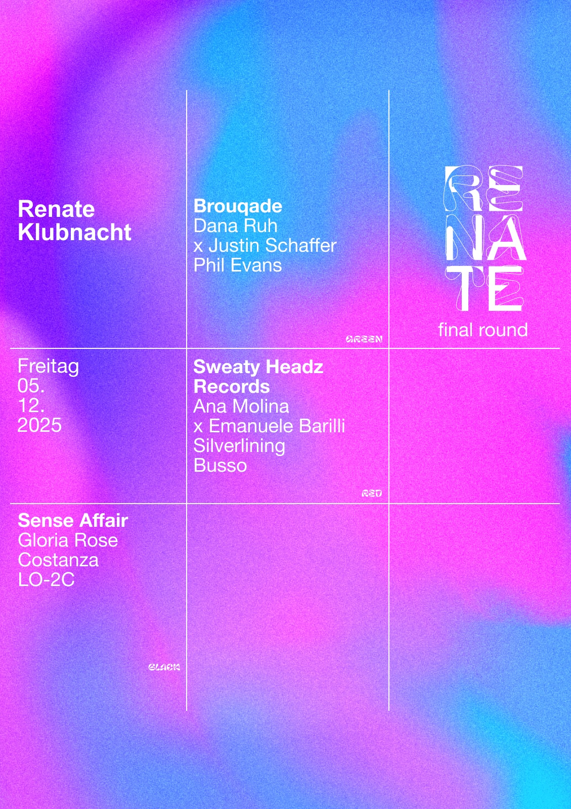 FINAL ROUND w Gloria Rose, Costanza, LO-2C, Dana Ruh, Ana Molina, Silverlining, Phil Evans