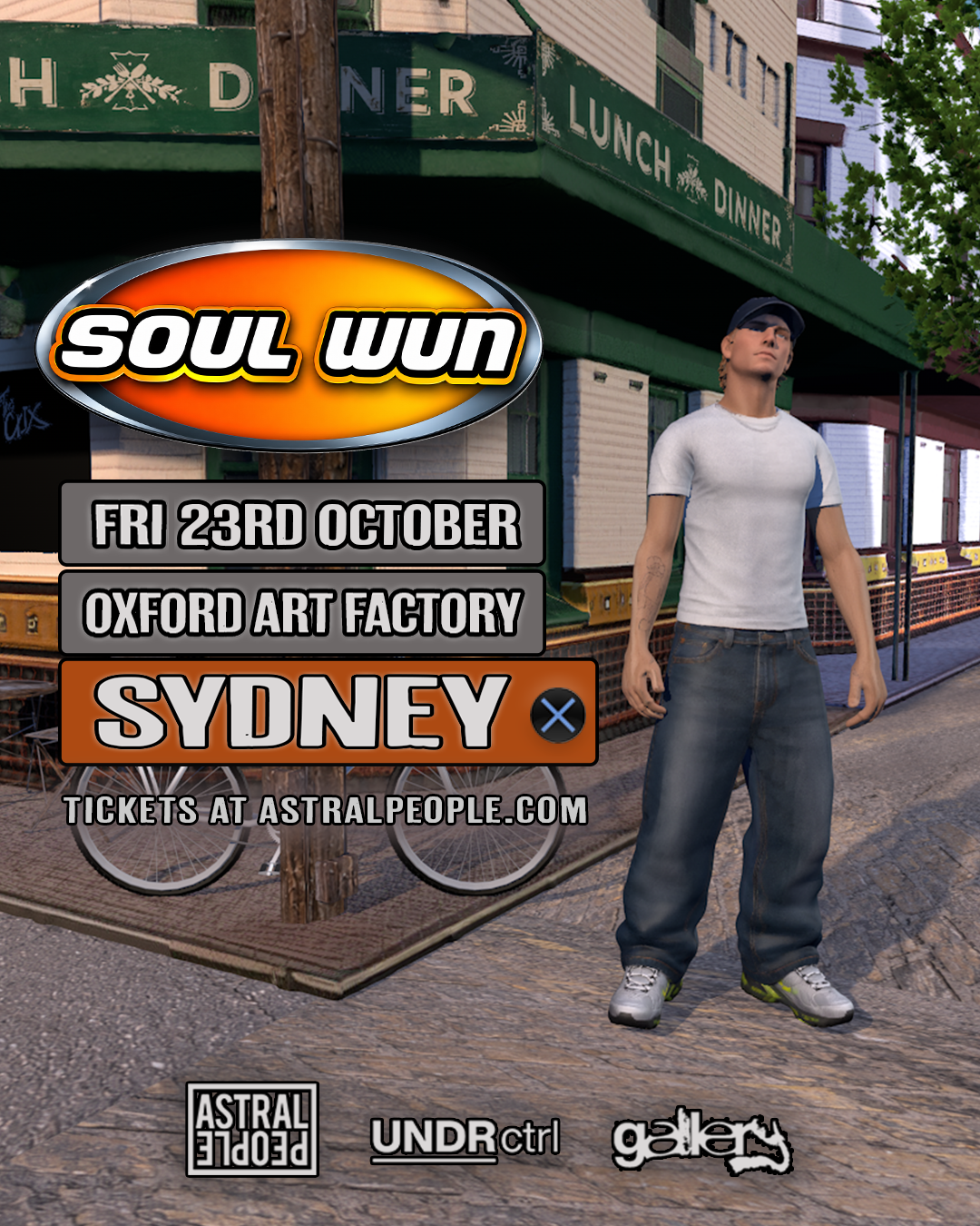 Soul Wun - SYDNEY - Oxford Art Factory