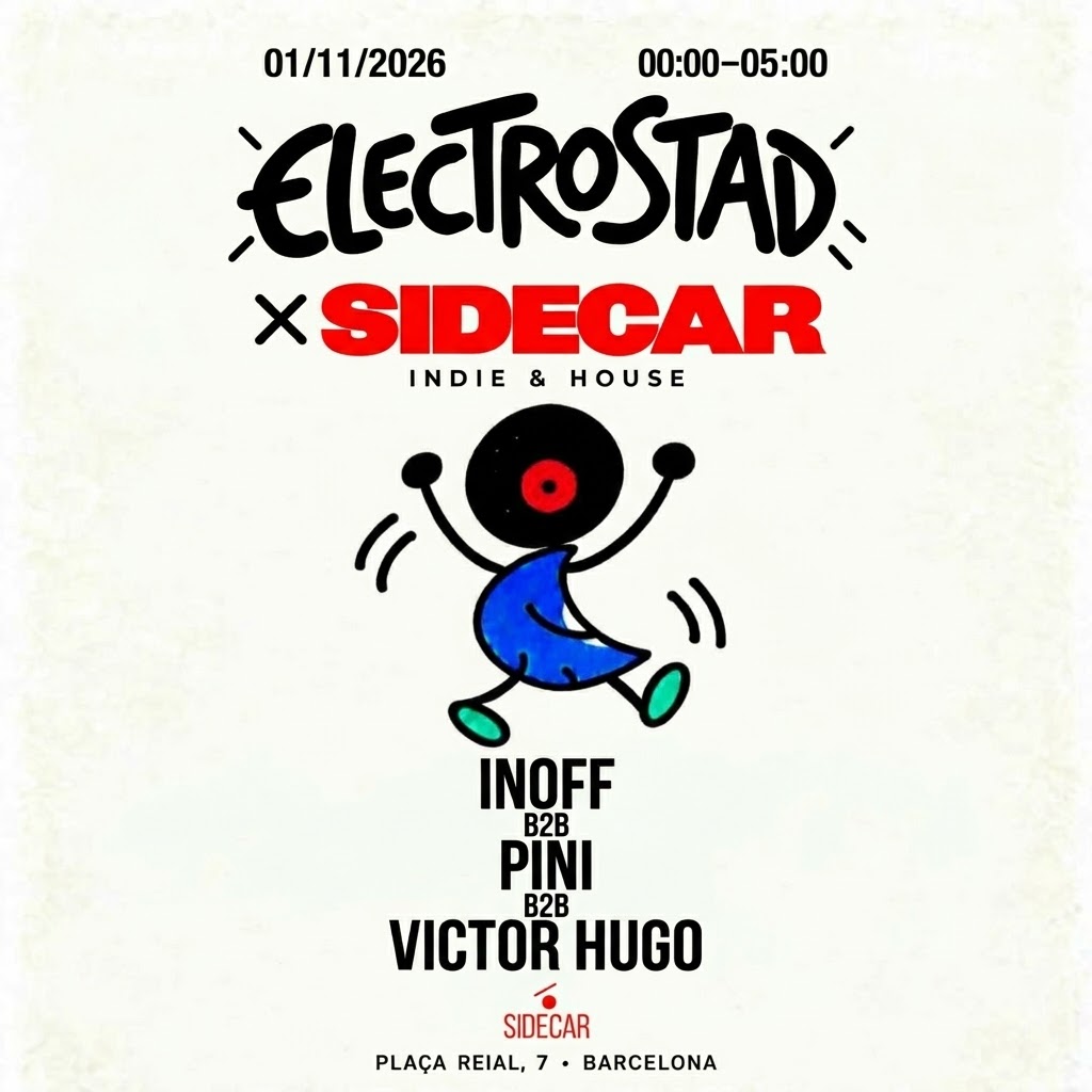 Electrostad: FREE PARTY with INOFF B2B PINI B2B Victor Hugo [ALL NIGHT LONG]