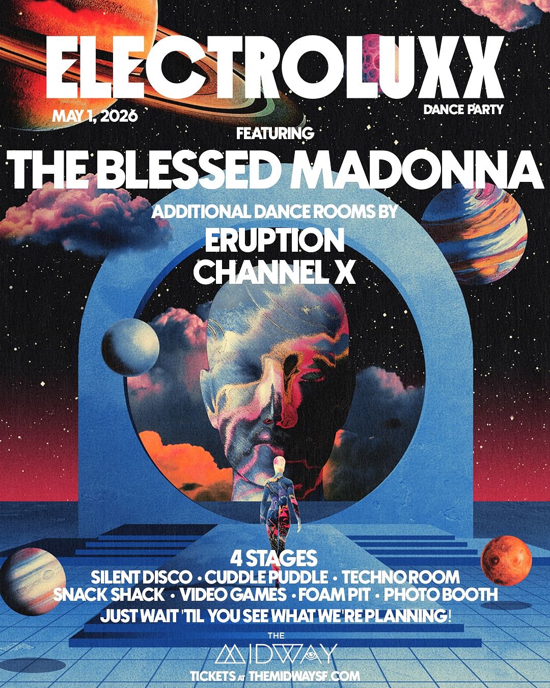 Electroluxx feat. The Blessed Madonna + MORE TBA at The Midway