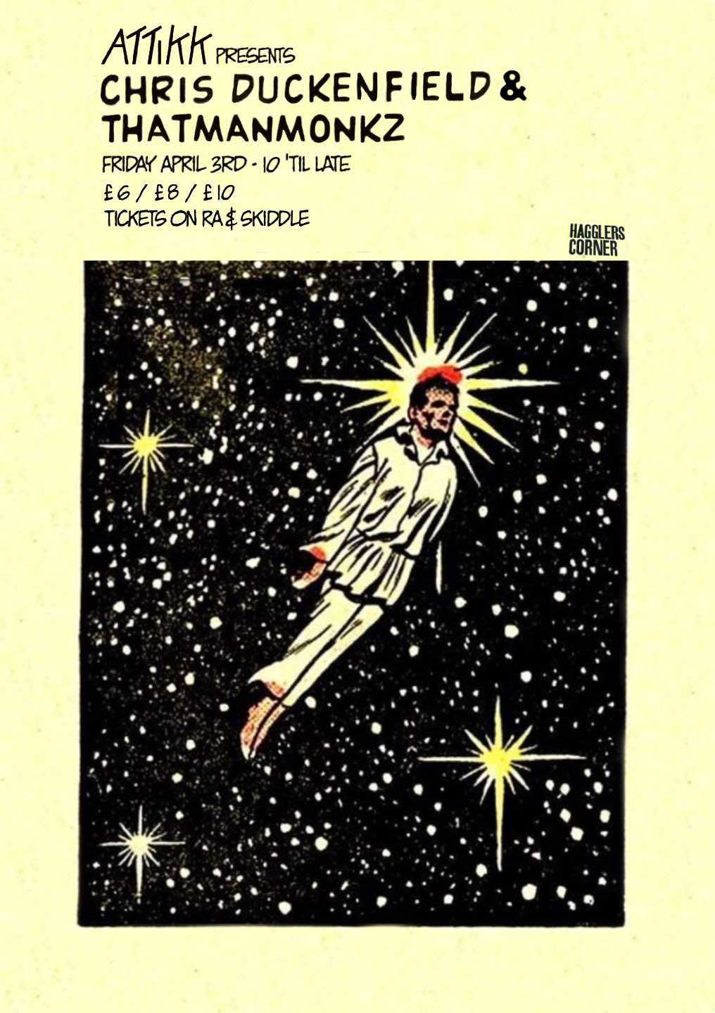 Attikk presents: Chris Duckenfield + thatmanmonkz