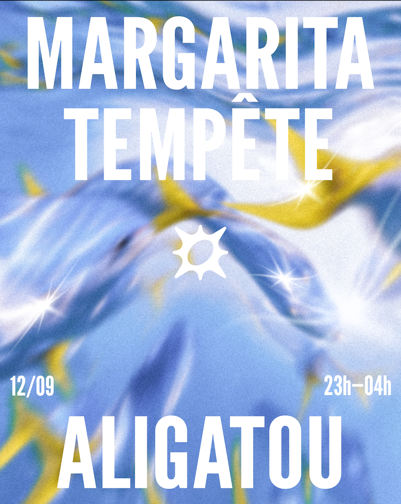 Affiche Margarita Tempête, Aligatou