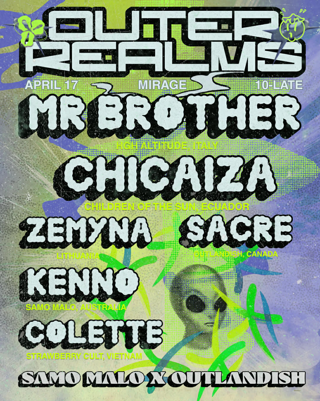 Outlandish x samo.malo: Outer Realms with Mr Brother & Chicaiza