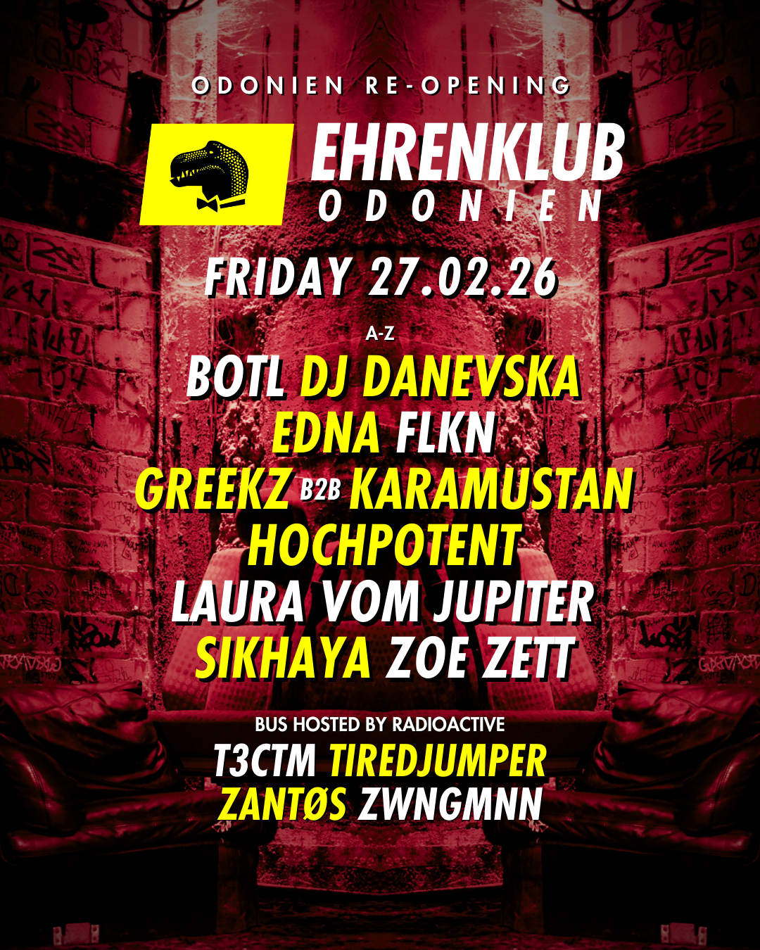 EhrenKlub in Odonien #26 / RE-OPENING