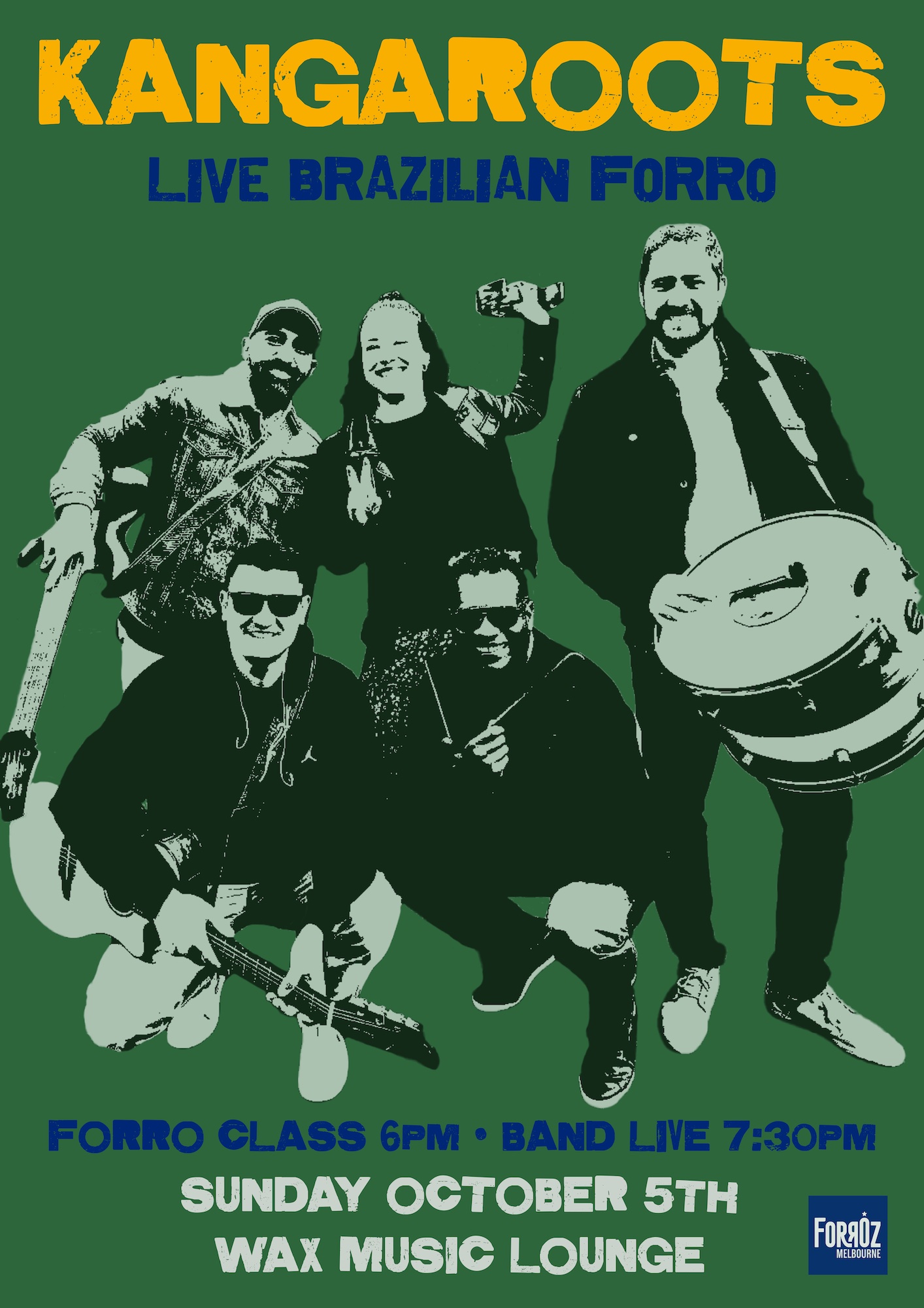 KANGAROOTS • Live Brazilian Forró