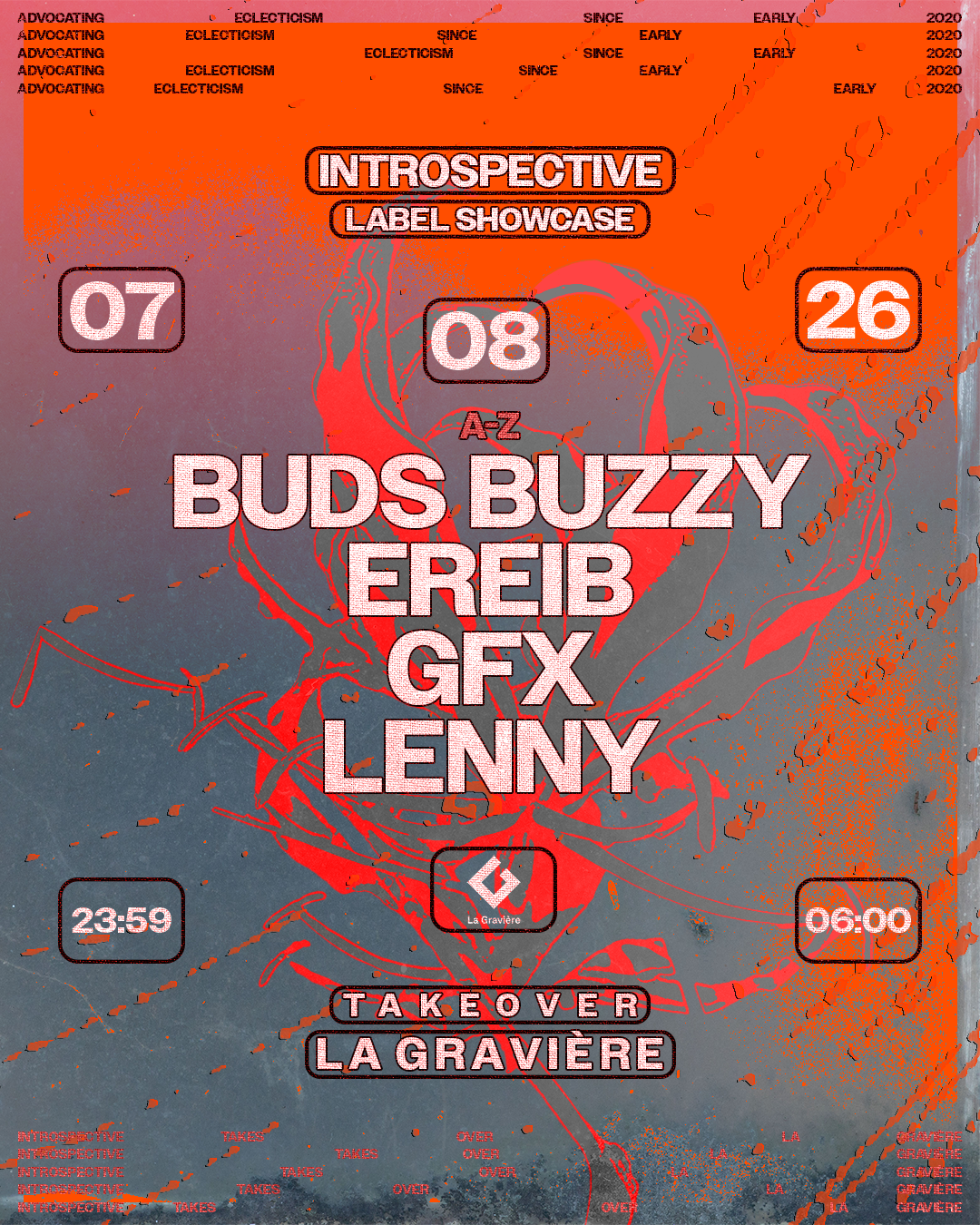 Introspective Records: Buds Buzzy + Ereib + GFX + Lenny