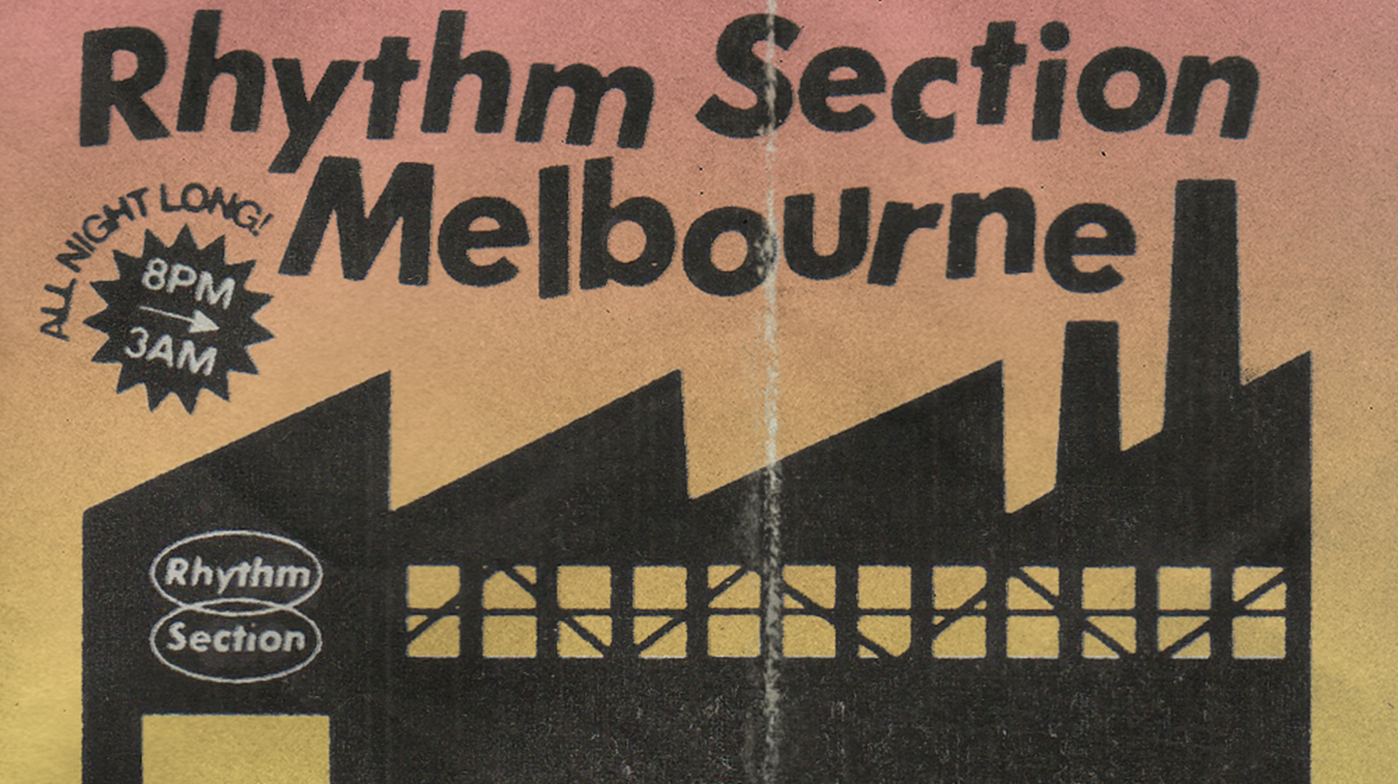 Rhythm Section Melbourne: Bradley Zero, dreamcastmoe, MLE + O Honey 