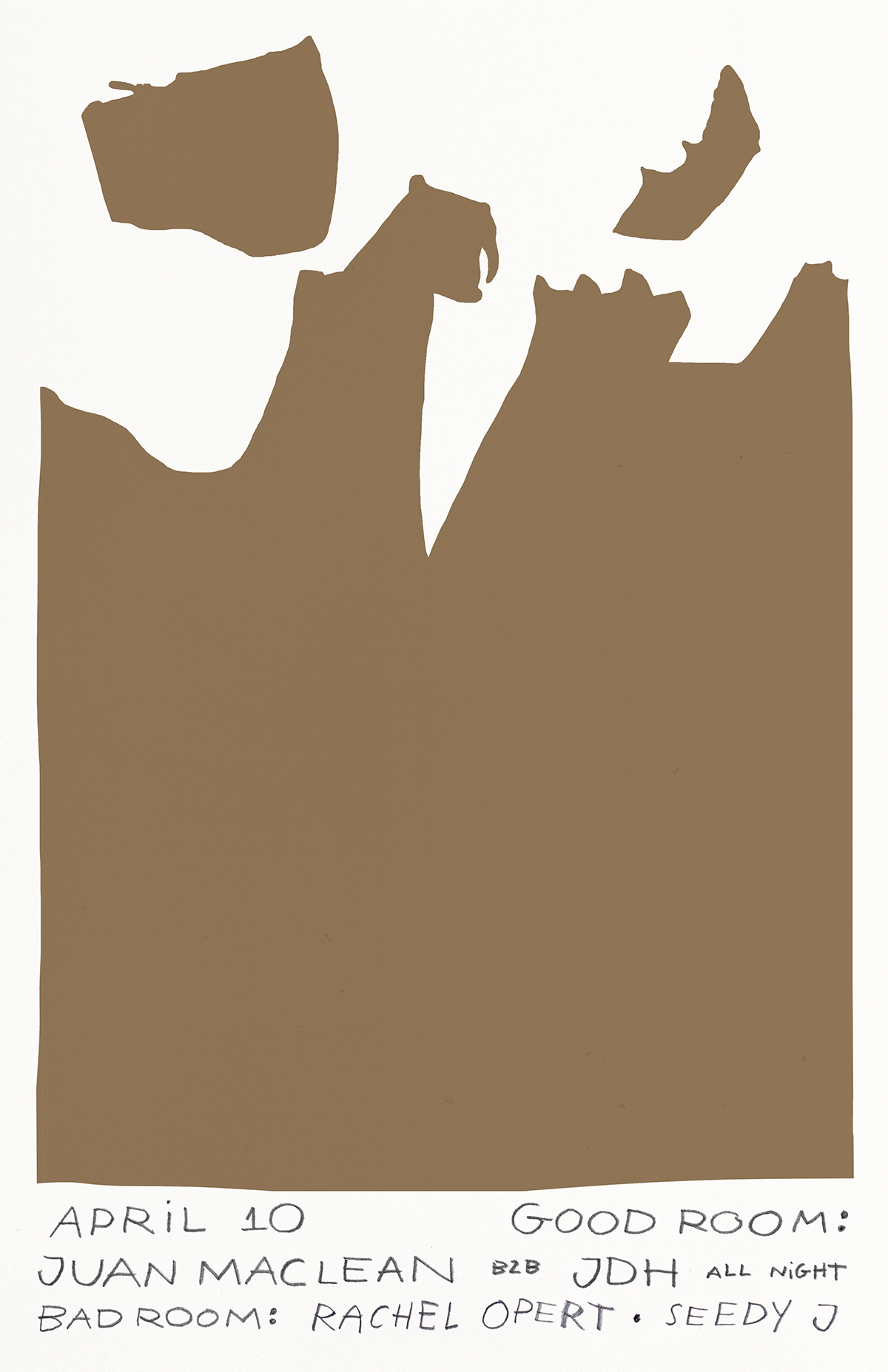 Juan Maclean b2b JDH (all night), Seedy J, Rachel Opert