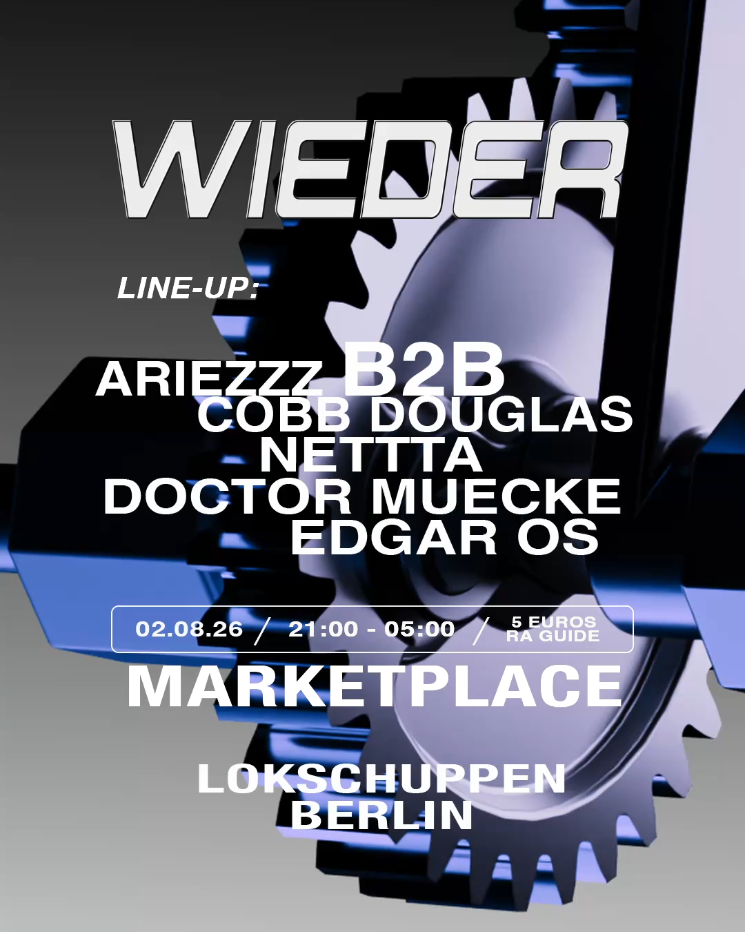 wieder: BOILER ROOM SETUP + MARKETPLACE